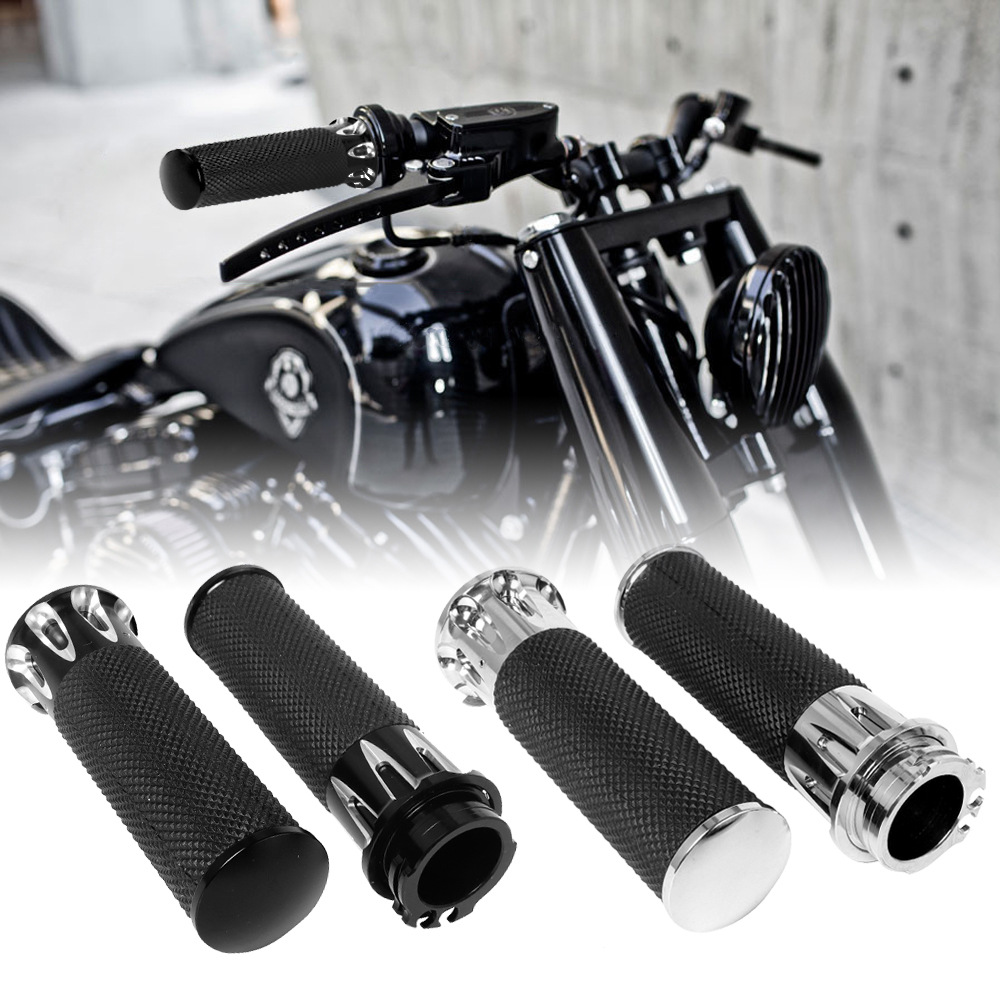 Motorcycle Parts - 25mm CNC Aluminium Holle Handgrepen voor