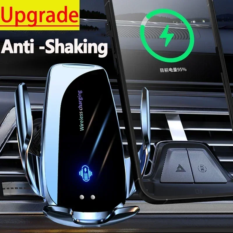 Wireless Car Charger Mount Fast Charging - Draadloze autolader voor ventilatieopening, telefoonhouder met