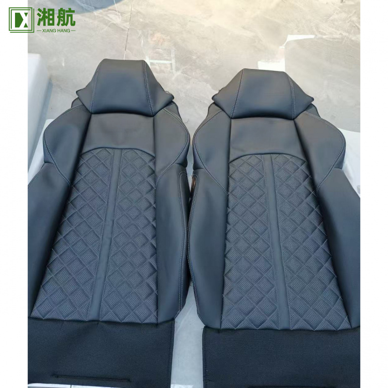 Leather Car Seat Covers Full Set Universal - Geschikt voor Audi Luxe Design PU