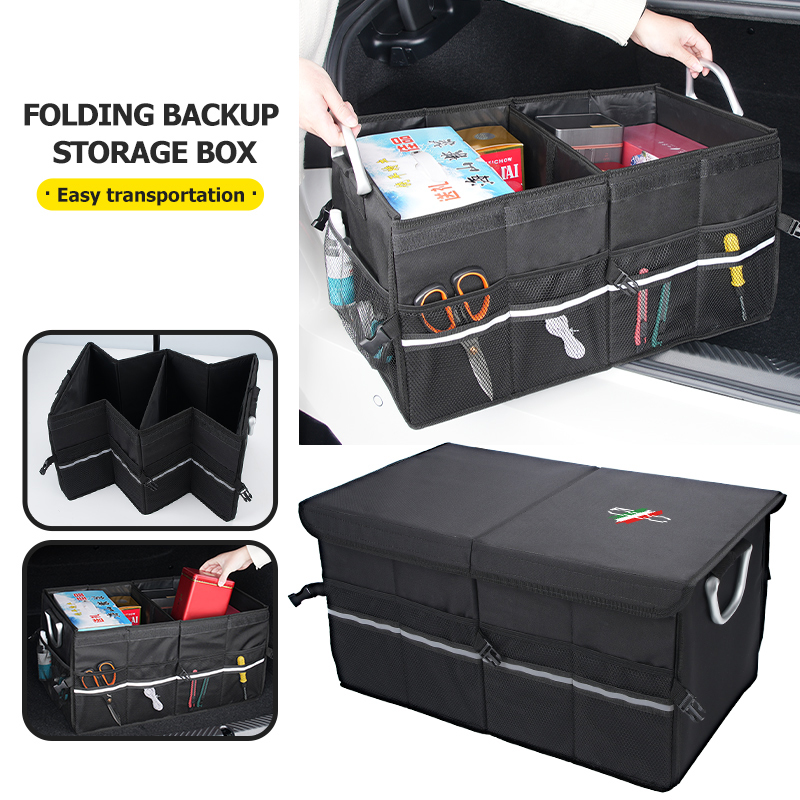 Car Trunk Organizer Foldable Storage Box - Opvouwbare kofferbak opbergbox van Oxford, grote