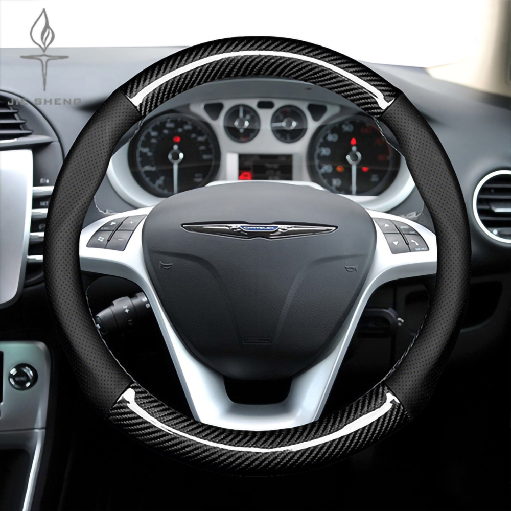Car Steering Wheel Cover Anti Slip Breathable - Auto Stuurhoes Voor Chrysler 300 300c