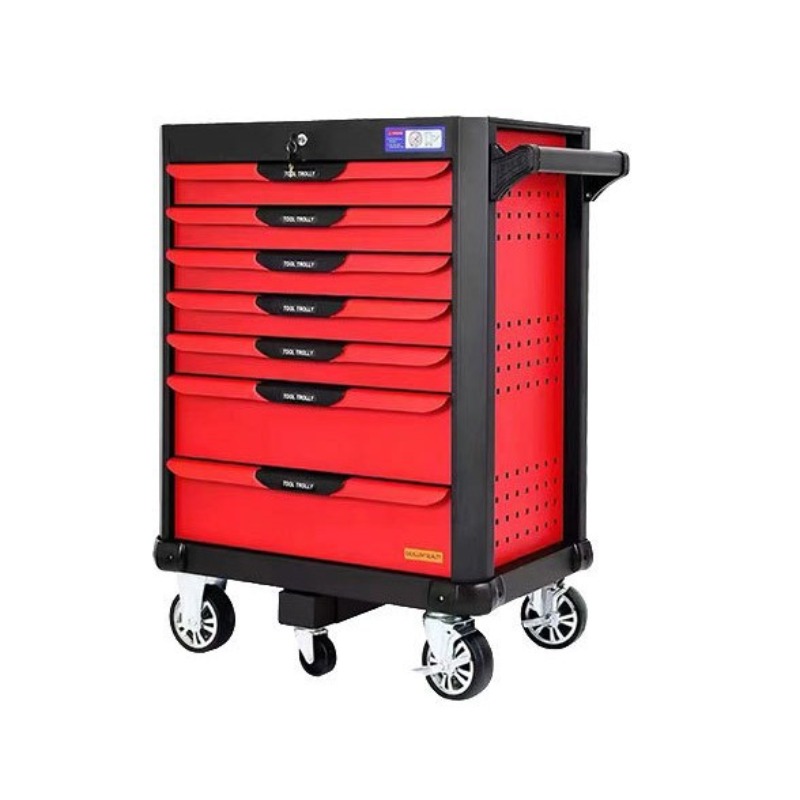Auto Repair Tools - Werkplaatswagen met gereedschapskast, handduwbaar, multifunctioneel, mobiel,