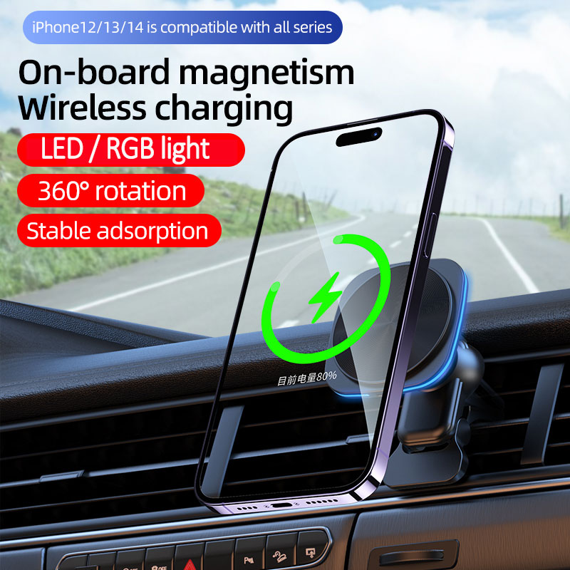 Auto-oplader met magnetische d - Wireless Car Charger Mount Fast Charging recensie en prijs