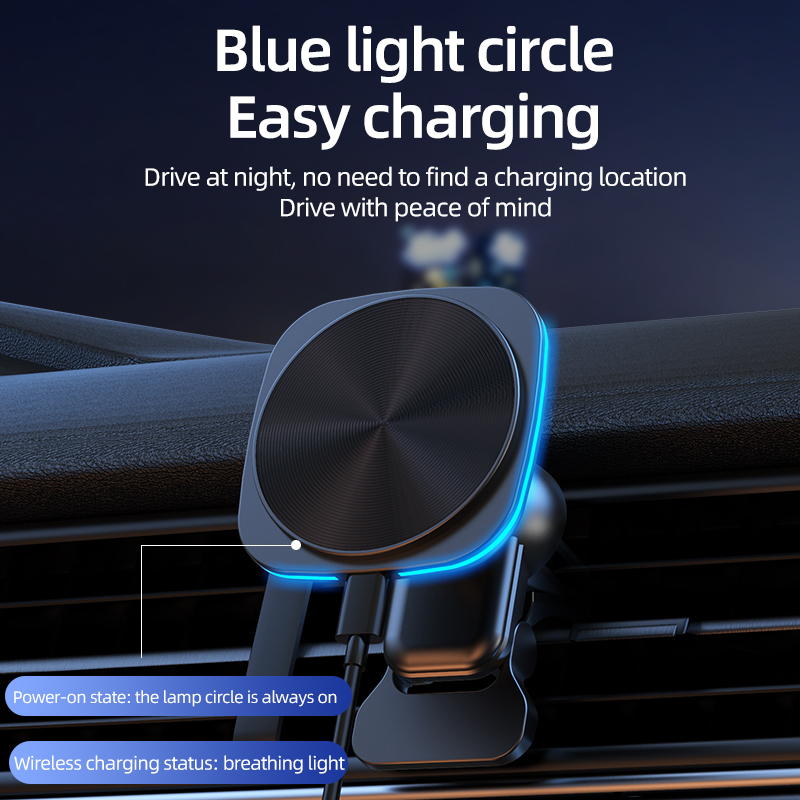 Auto-oplader met magnetische d - Wireless Car Charger Mount Fast Charging recensie en prijs