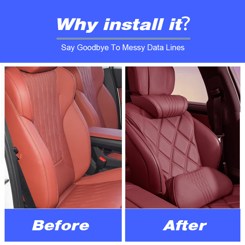Vtear Universeel Auto Nek- en  - Memory Foam Car Neck Pillow Lumbar Support recensie en prijs