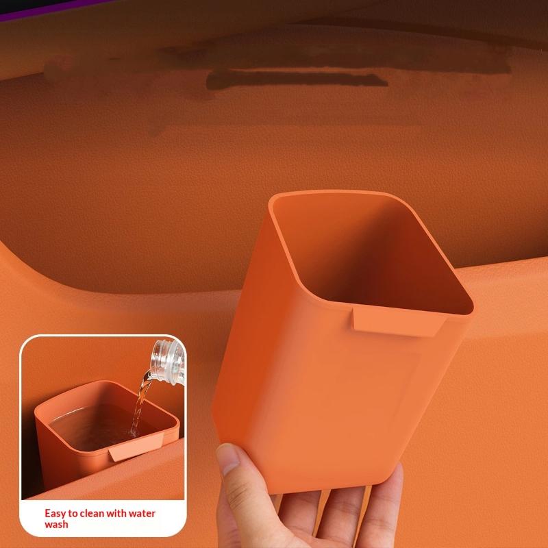 Nieuwe siliconen auto deur bek - Waterproof Car Trash Can With Lid recensie en prijs