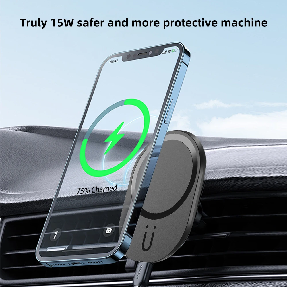 Mini Magnetische Draadloze Aut - Magnetic Phone Holder For Car Vent recensie en prijs