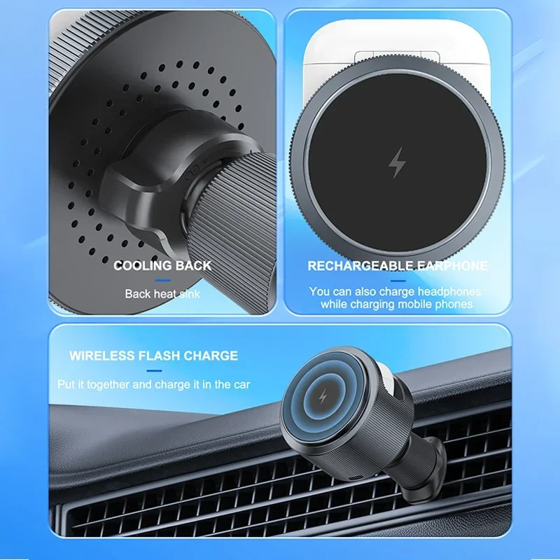 Magnetische draadloze autolade - Wireless Car Charger Mount Fast Charging recensie en prijs