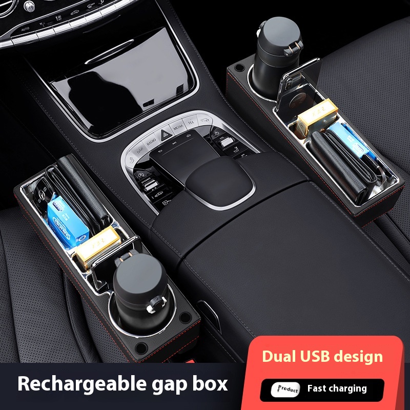 Auto Seat Gap Filler Organizer - Seat Gap Filler Organizer With Usb Charger recensie en prijs