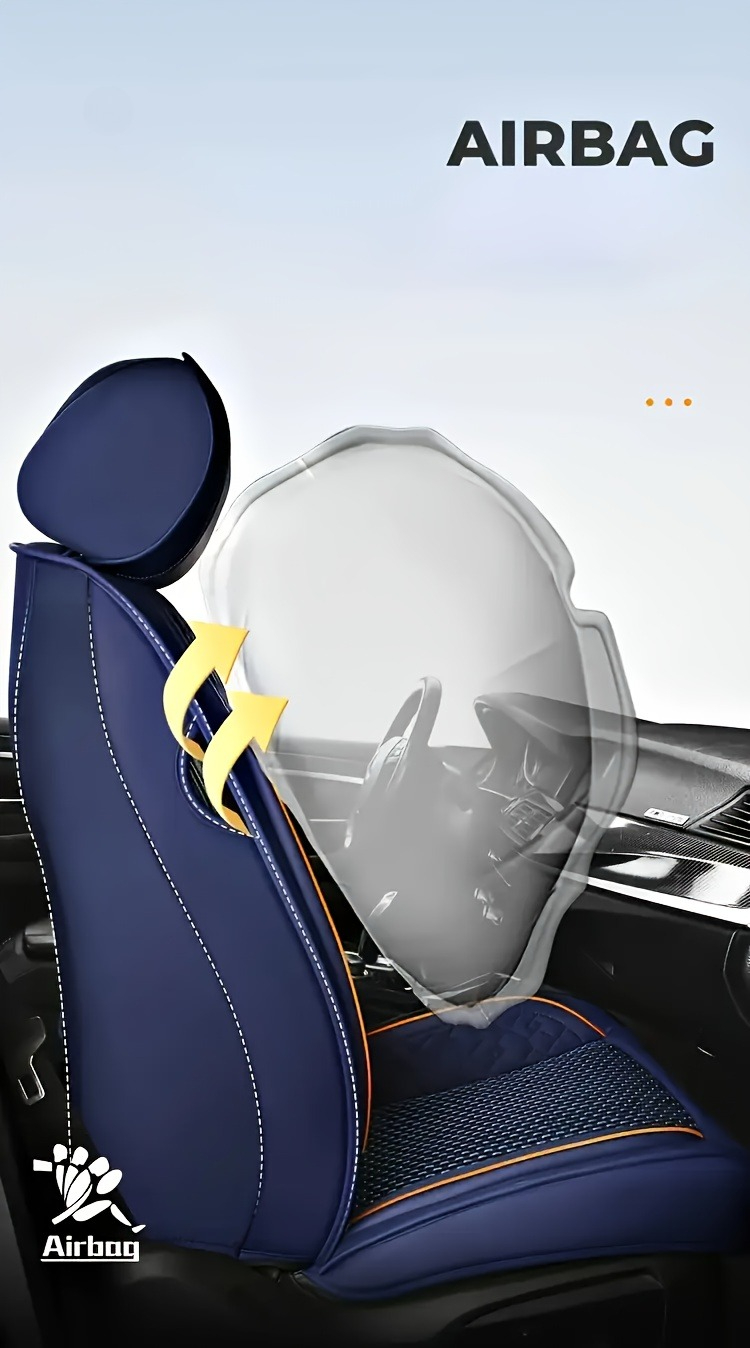 Voor Peugeot 206, W205, Honda  - Leather Car Seat Covers Full Set Universal recensie en prijs