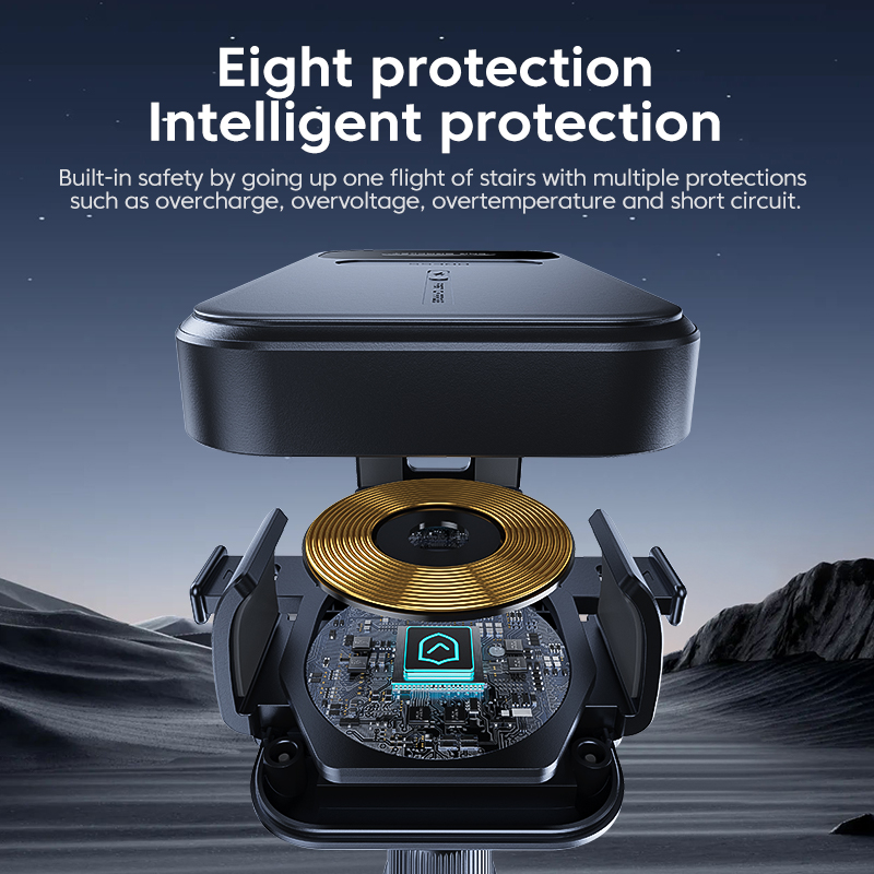 UYUXIO Air Vent Autohouder Tel - Wireless Car Charger Mount Fast Charging recensie en prijs