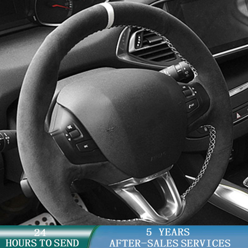 Aangepaste Auto Stuurhoes Anti - Car Steering Wheel Cover Anti Slip Breathable recensie en prijs