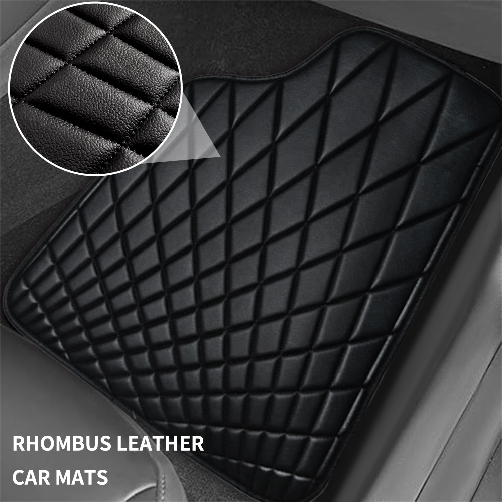 CAR PASS Universele 5-delige l - Car Floor Mats Universal Waterproof Leather recensie en prijs