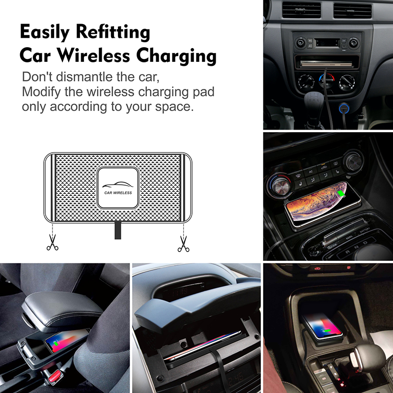 Draadloze auto-opladermat van  - Wireless Car Charger Mount Fast Charging recensie en prijs