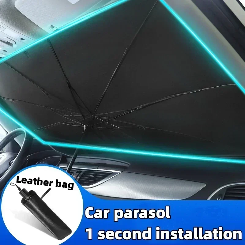 Autozonnescherm, windscherm, p - Car Sunshade Windshield Umbrella Foldable recensie en prijs