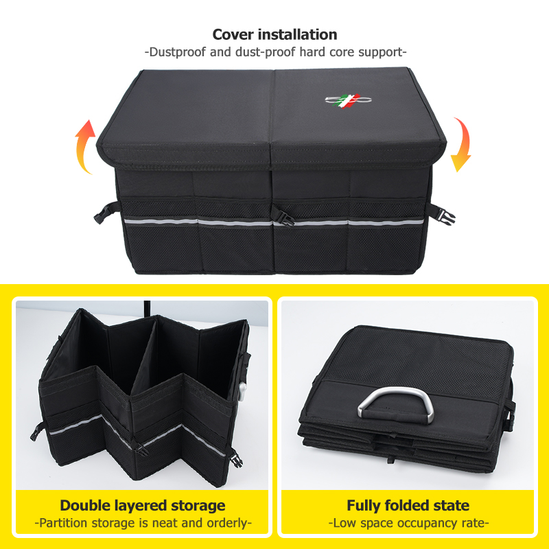 Opvouwbare kofferbak opbergbox - Car Trunk Organizer Foldable Storage Box recensie en prijs
