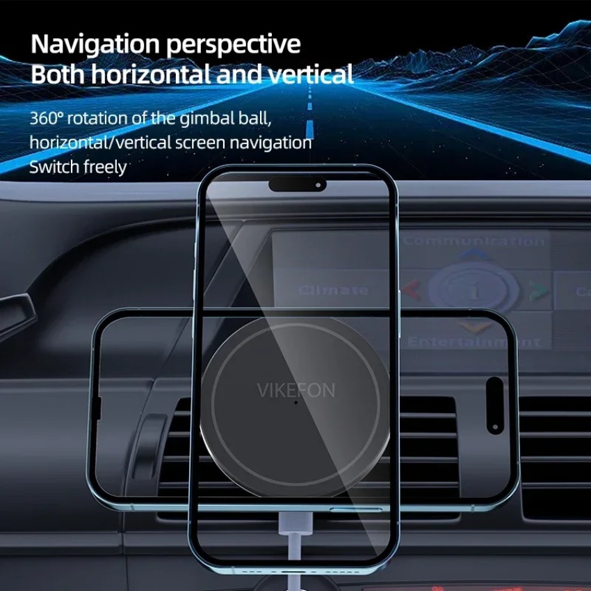 Auto draadloze oplader Magneti - Magnetic Phone Holder For Car Vent recensie en prijs