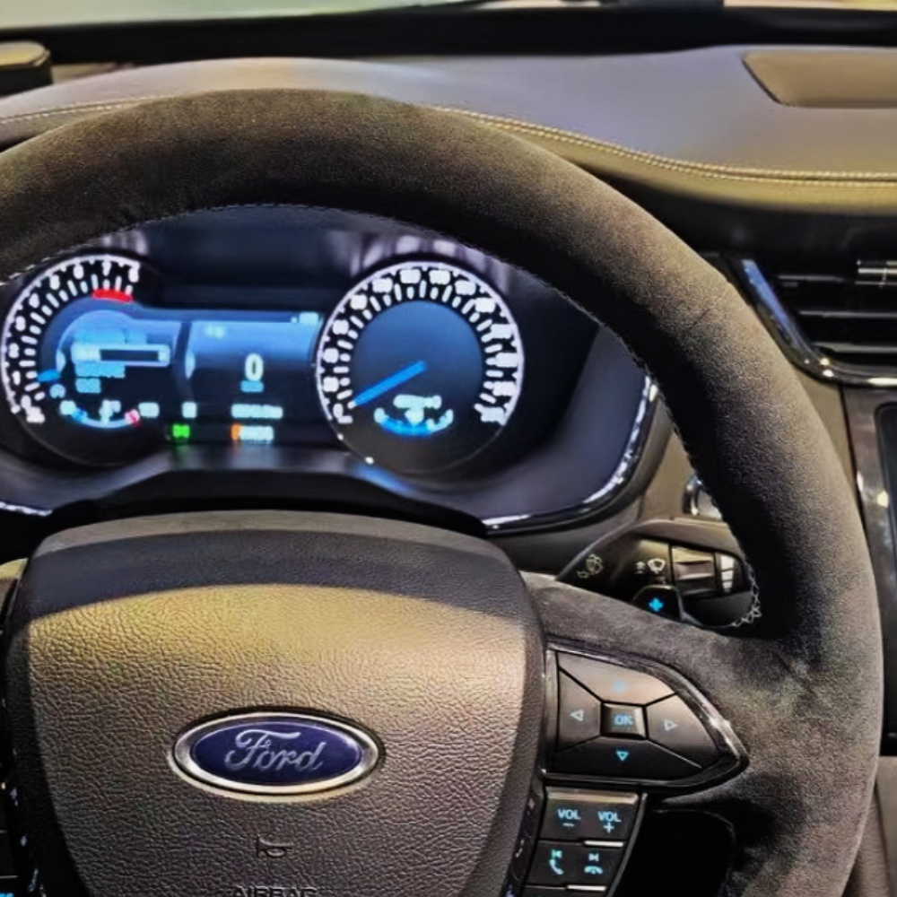 Custom Auto Stuurhoes Hand Naa - Car Steering Wheel Cover Anti Slip Breathable recensie en prijs