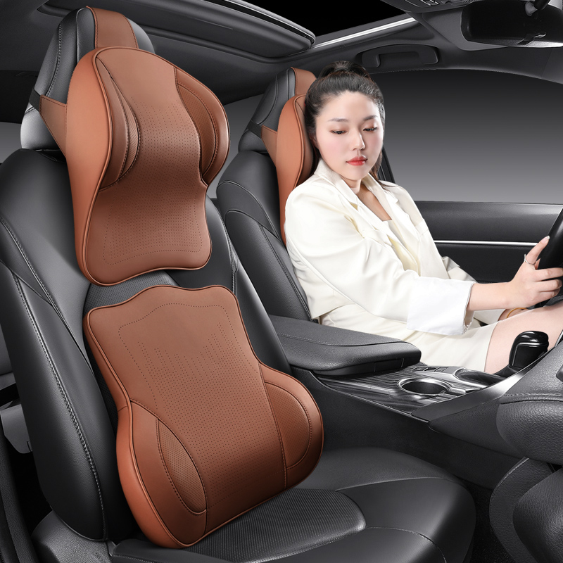 Memory Foam nekkussen en lende - Memory Foam Car Neck Pillow Lumbar Support recensie en prijs
