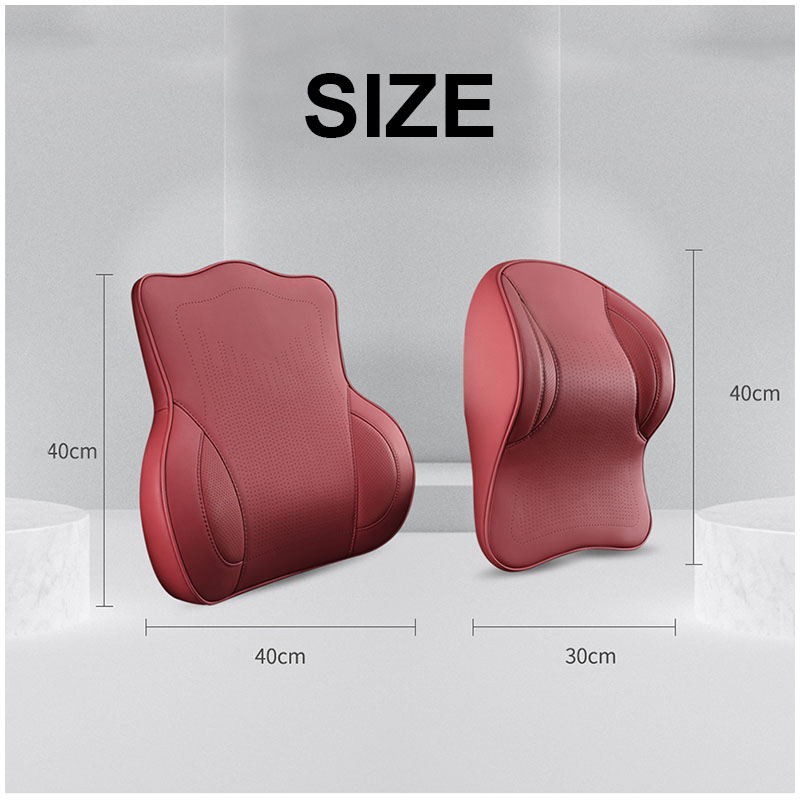 Memory Foam nekkussen en lende - Memory Foam Car Neck Pillow Lumbar Support recensie en prijs
