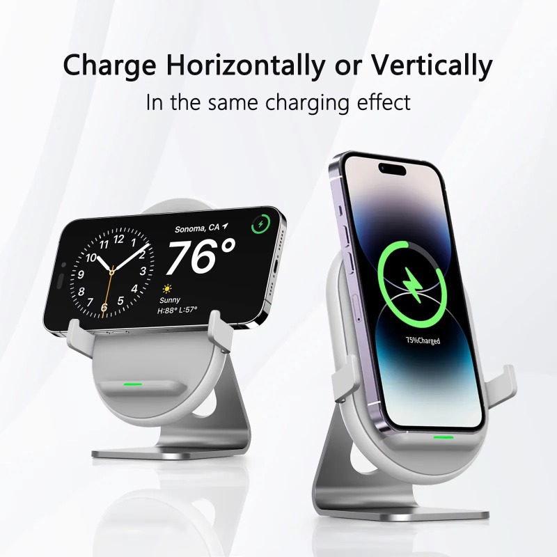 Draadloze autoladerhouder 15W  - Wireless Car Charger Mount Fast Charging recensie en prijs