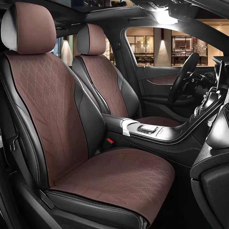 Suède autostoelhoes 5-zits ant - Leather Car Seat Covers Full Set Universal recensie en prijs