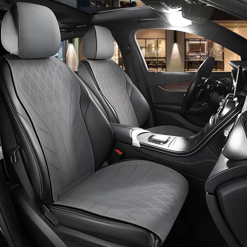 Suède autostoelhoes 5-zits ant - Leather Car Seat Covers Full Set Universal recensie en prijs