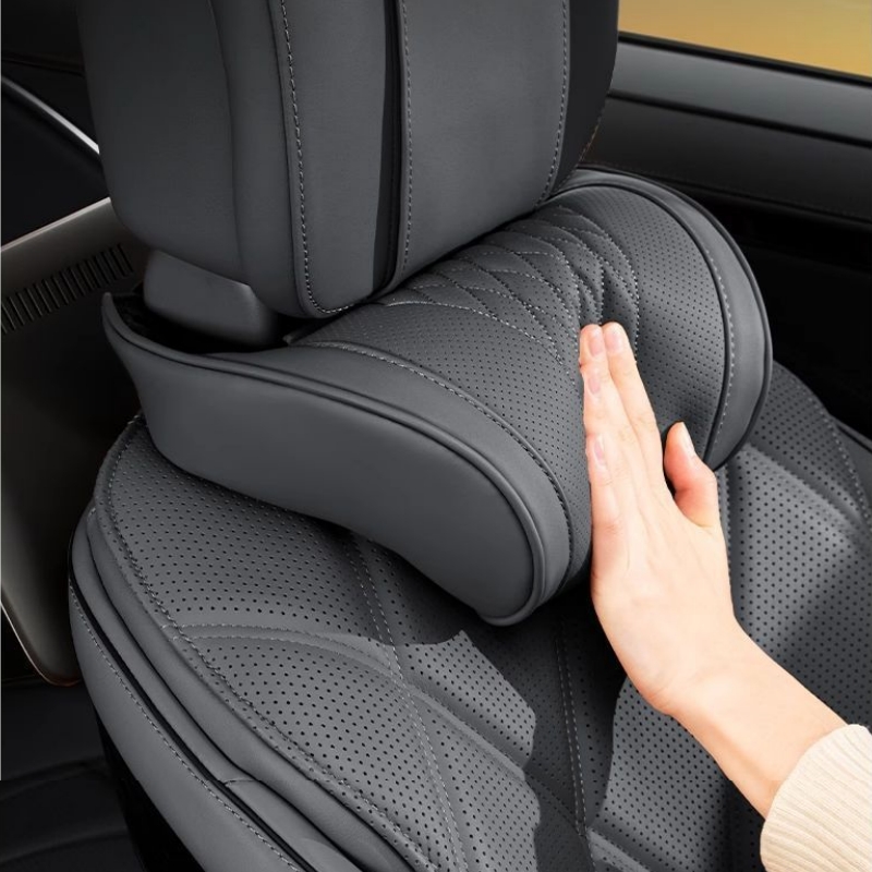 Luxe hoofdsteunkussen van traa - Memory Foam Car Neck Pillow Lumbar Support recensie en prijs