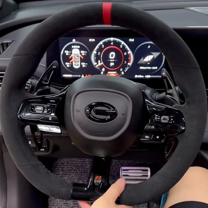 Voor GAC Trumpchi Empow 2021-2 - Car Steering Wheel Cover Anti Slip Breathable recensie en prijs