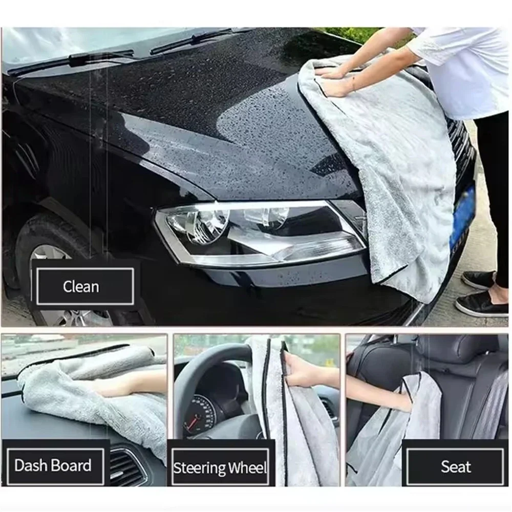Microvezel handdoek auto wasac - Microfiber Car Drying Towel Super Absorbent recensie en prijs