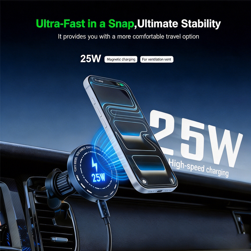UYUXIO Consumentenelektronica  - Wireless Car Charger Mount Fast Charging recensie en prijs
