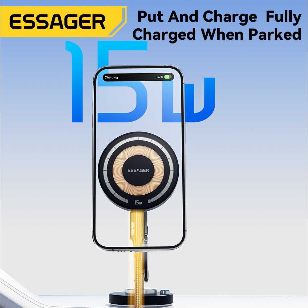Essager Magnetische Draadloze  - Wireless Car Charger Mount Fast Charging recensie en prijs