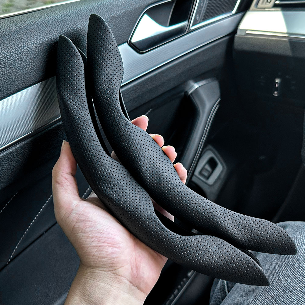 Universele D-vormige ronde aut - Car Steering Wheel Cover Anti Slip Breathable recensie en prijs
