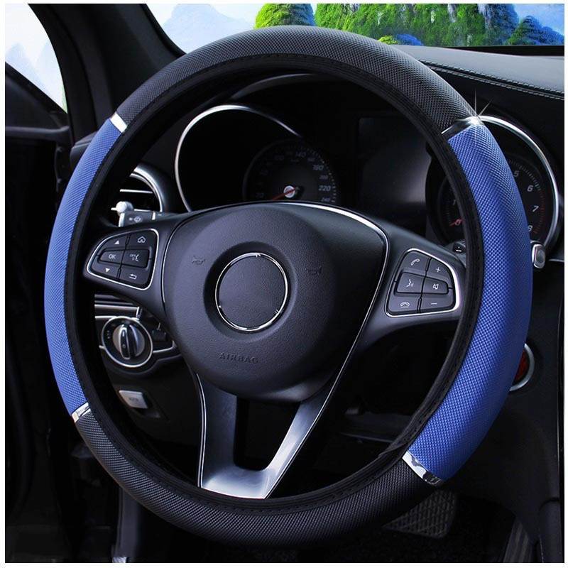 Nieuwe Anti Slip Auto Decorati - Car Steering Wheel Cover Anti Slip Breathable recensie en prijs