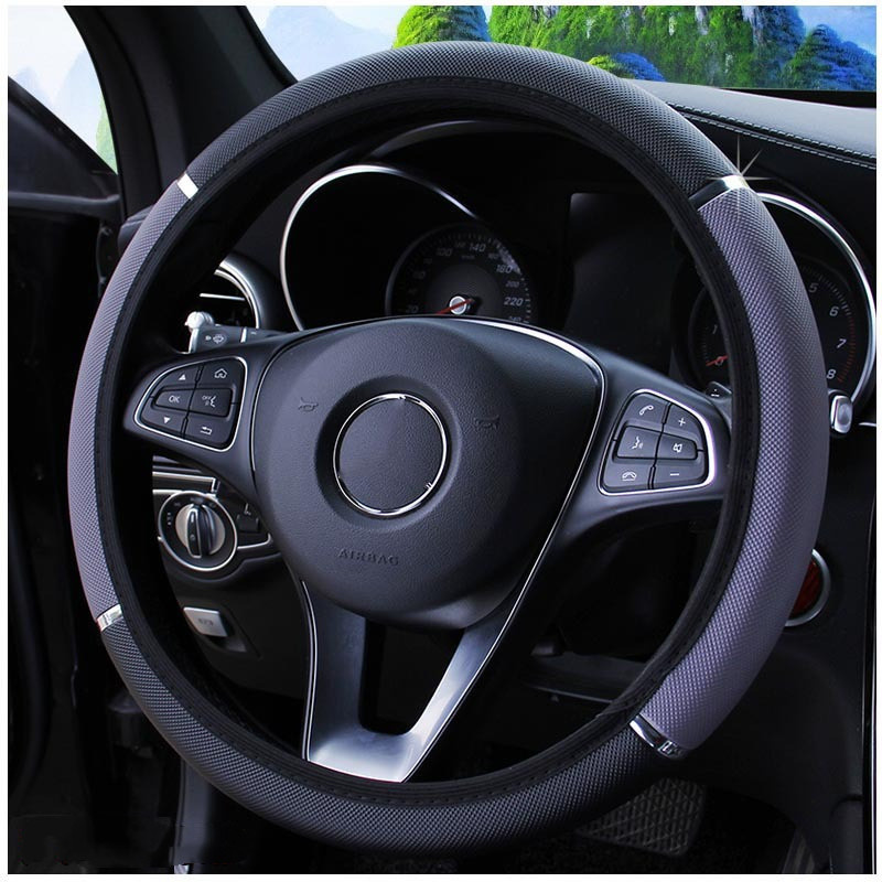 Nieuwe Anti Slip Auto Decorati - Car Steering Wheel Cover Anti Slip Breathable recensie en prijs