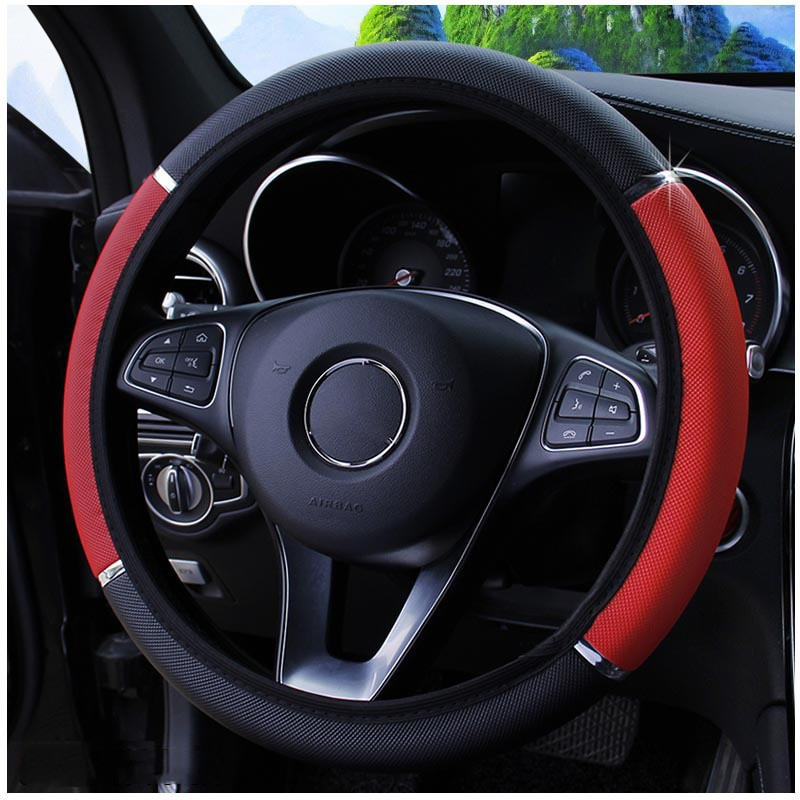 Nieuwe Anti Slip Auto Decorati - Car Steering Wheel Cover Anti Slip Breathable recensie en prijs