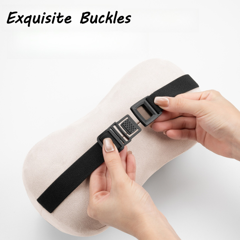 Suède auto nekkussen lendenste - Memory Foam Car Neck Pillow Lumbar Support recensie en prijs