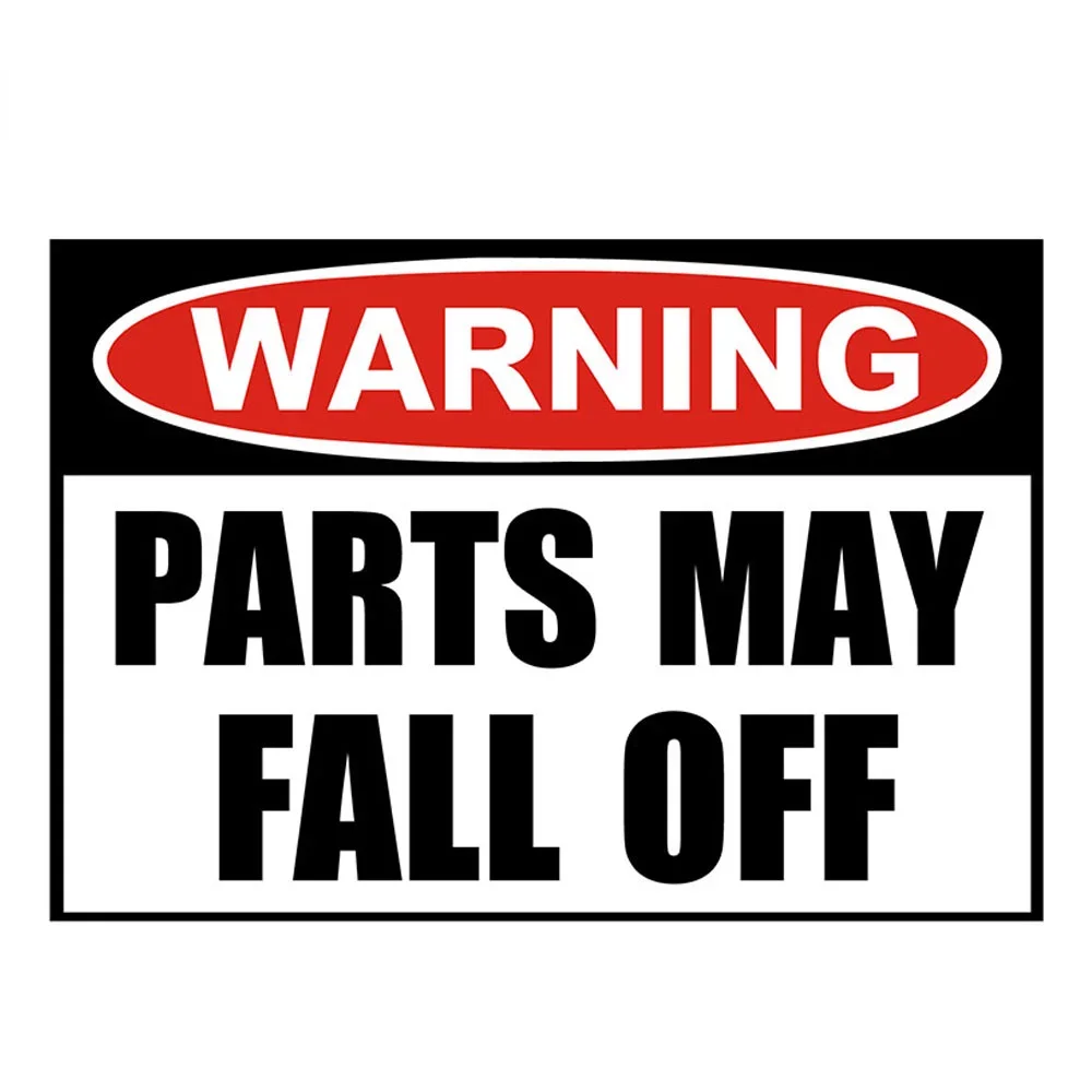 12CM coole waarschuwingsonderd - Motorcycle Parts recensie en prijs